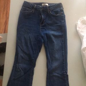 Medium wash bootleg jeans from F21